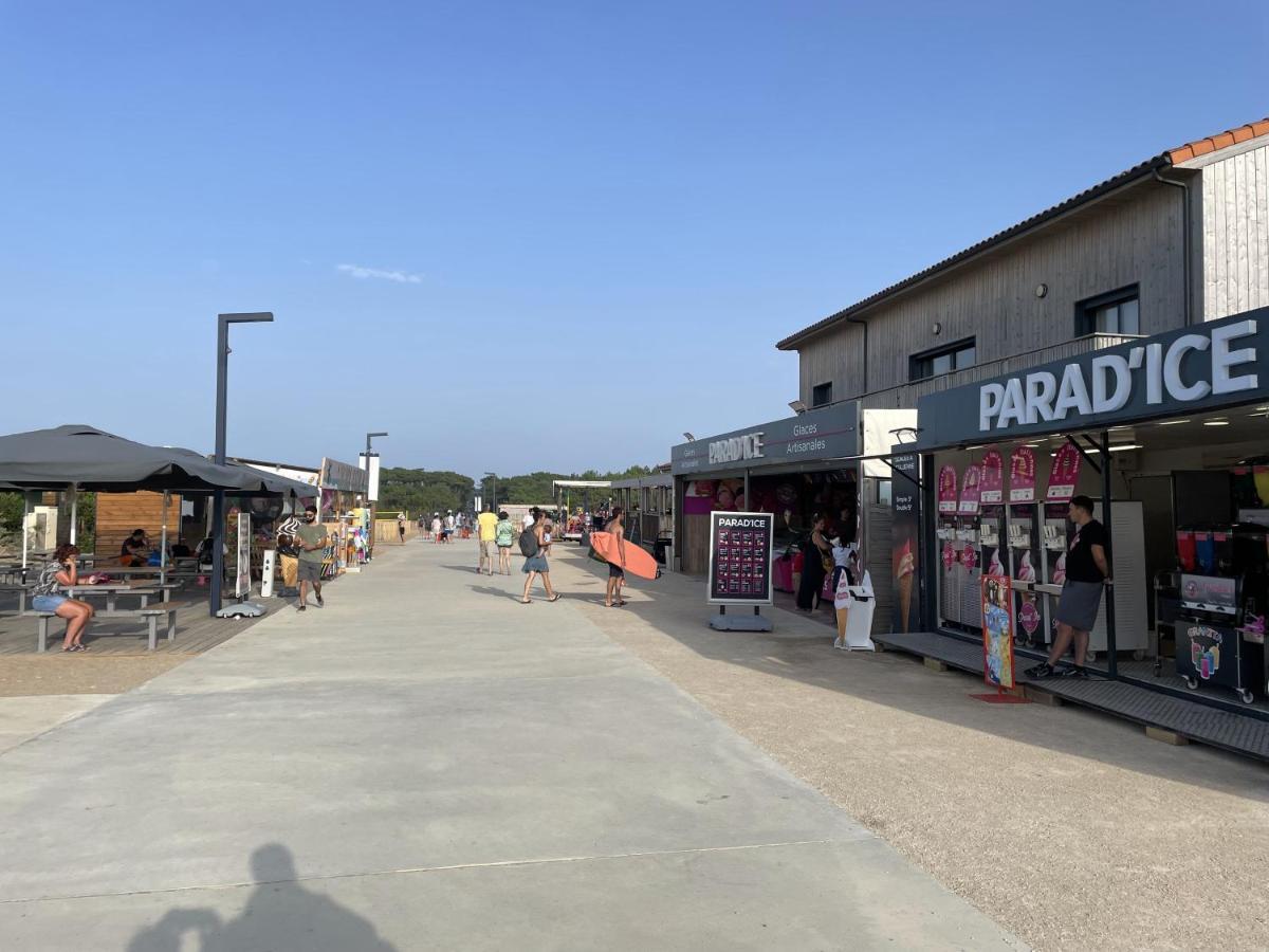 Chalet Paisible A La Plage, Piscine Et Tennis Ondres Esterno foto