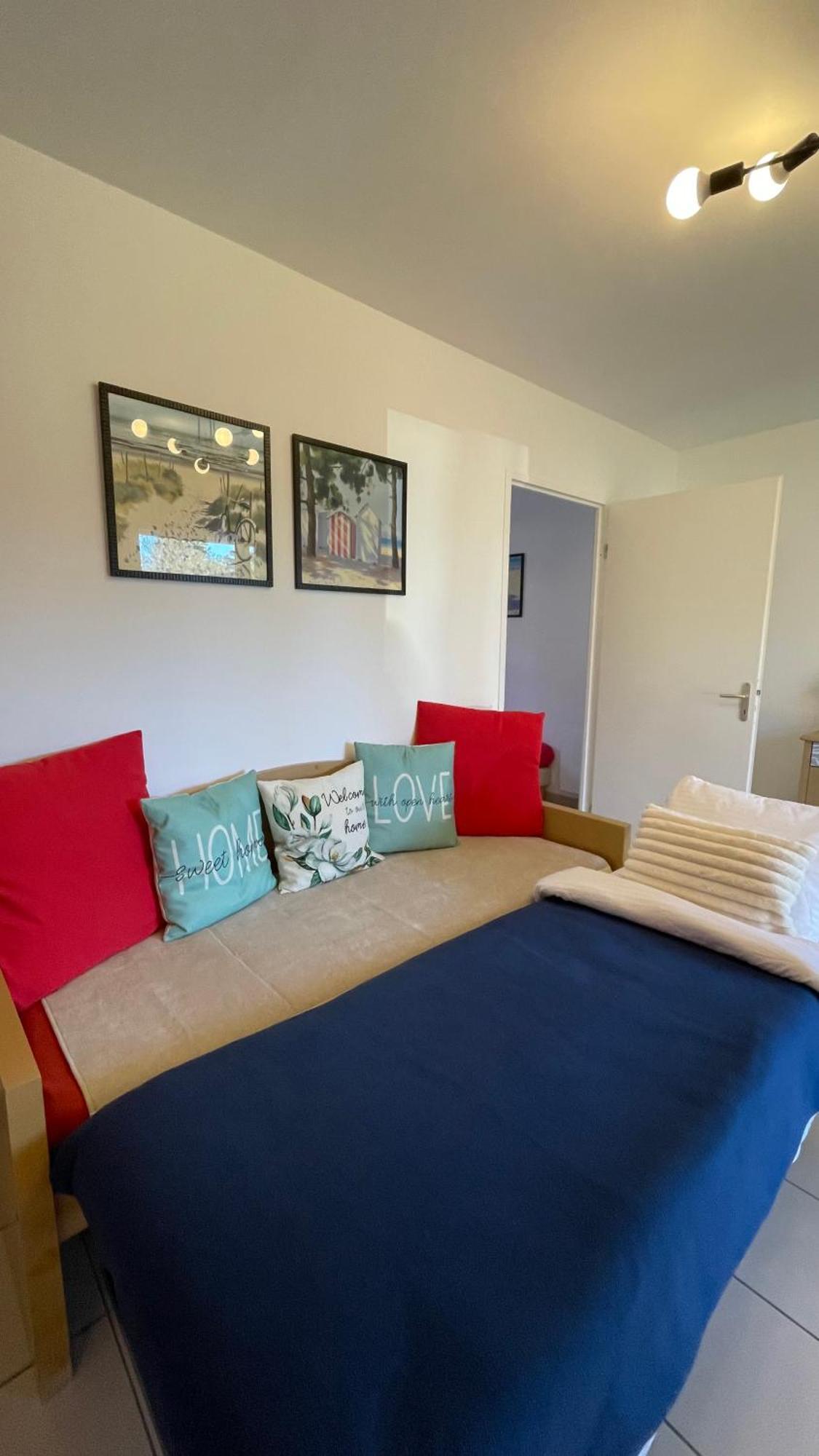 Chalet Paisible A La Plage, Piscine Et Tennis Ondres Esterno foto