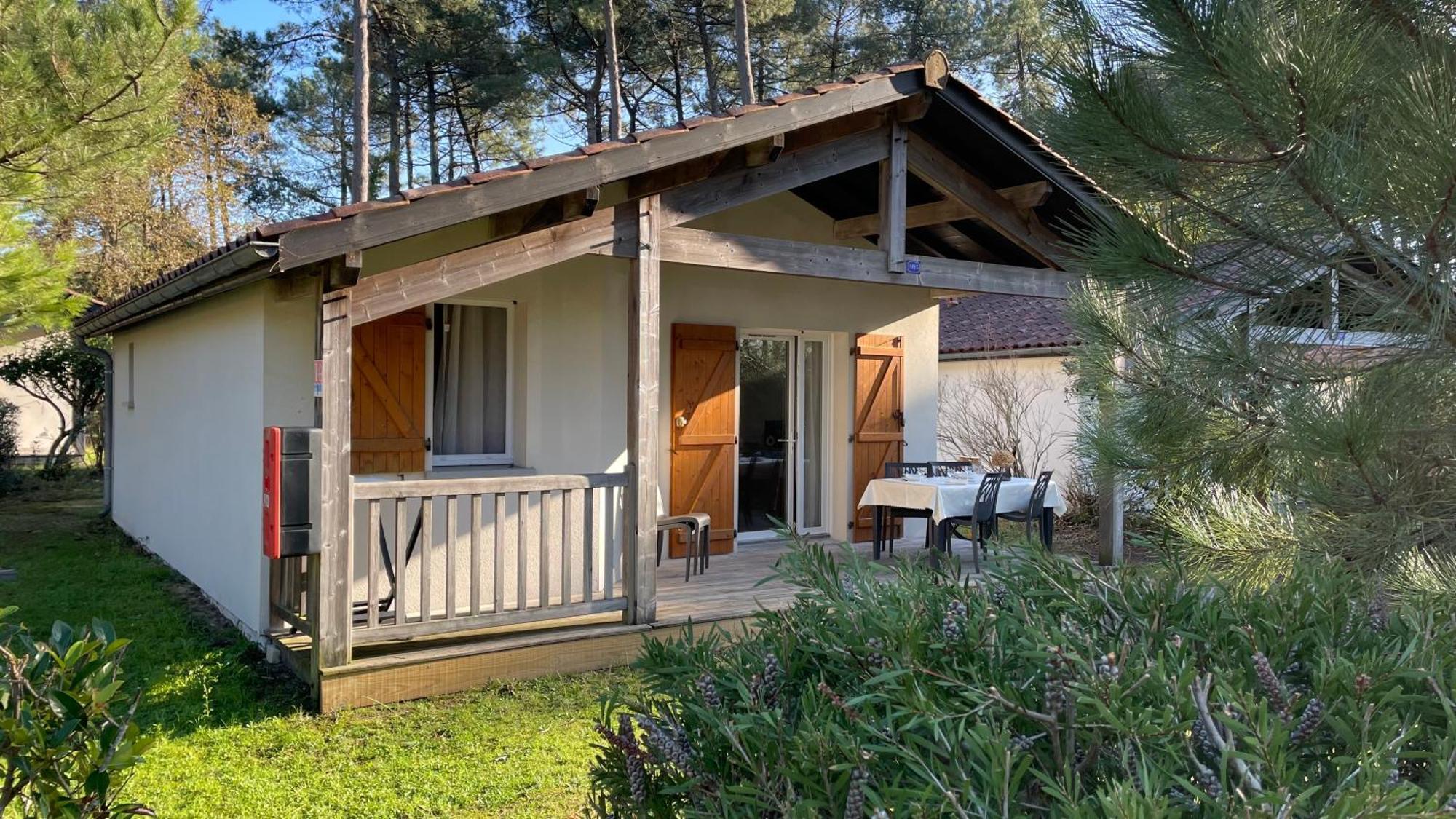 Chalet Paisible A La Plage, Piscine Et Tennis Ondres Esterno foto