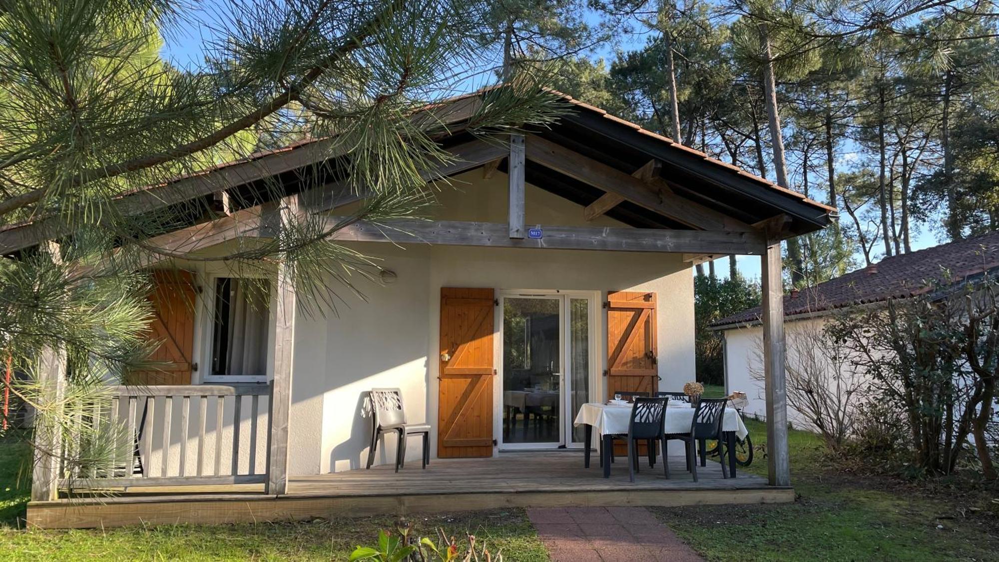 Chalet Paisible A La Plage, Piscine Et Tennis Ondres Esterno foto