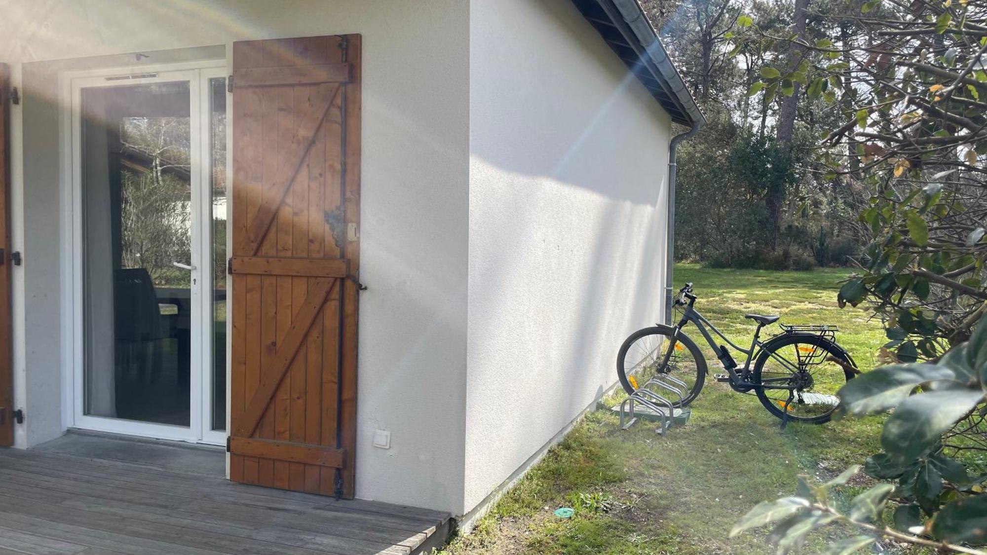 Chalet Paisible A La Plage, Piscine Et Tennis Ondres Esterno foto