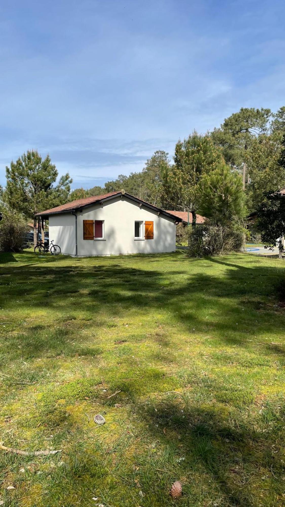 Chalet Paisible A La Plage, Piscine Et Tennis Ondres Esterno foto
