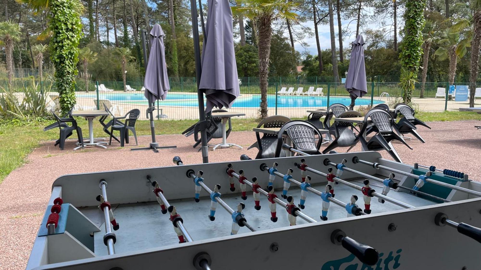 Chalet Paisible A La Plage, Piscine Et Tennis Ondres Esterno foto