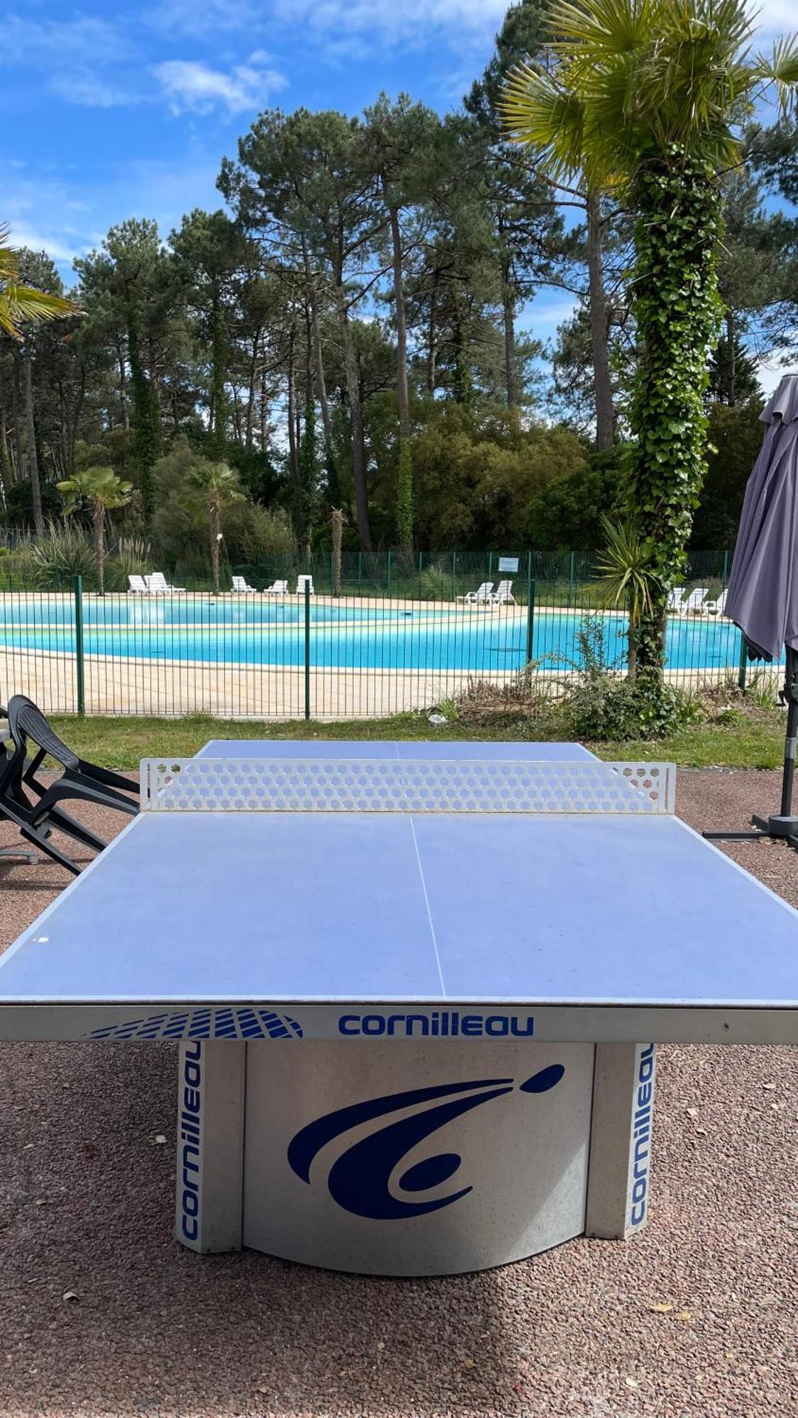 Chalet Paisible A La Plage, Piscine Et Tennis Ondres Esterno foto
