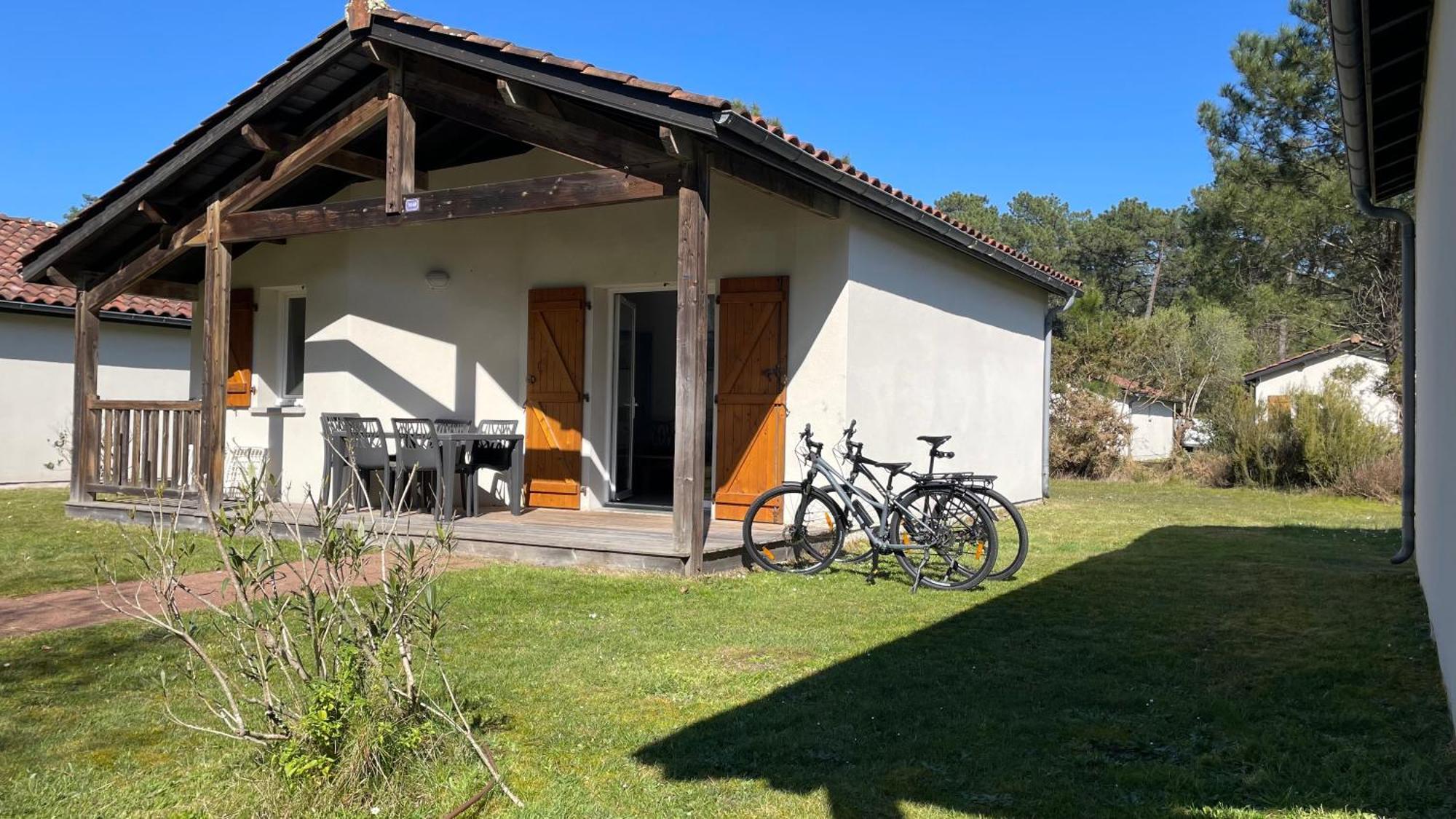 Chalet Paisible A La Plage, Piscine Et Tennis Ondres Esterno foto